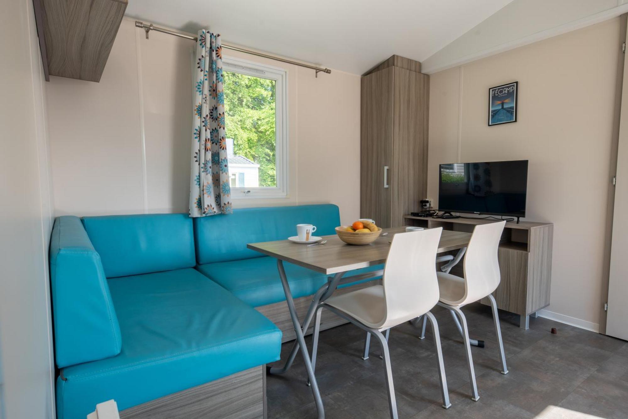 Camping Les Falaises De Toussaint Exterior foto